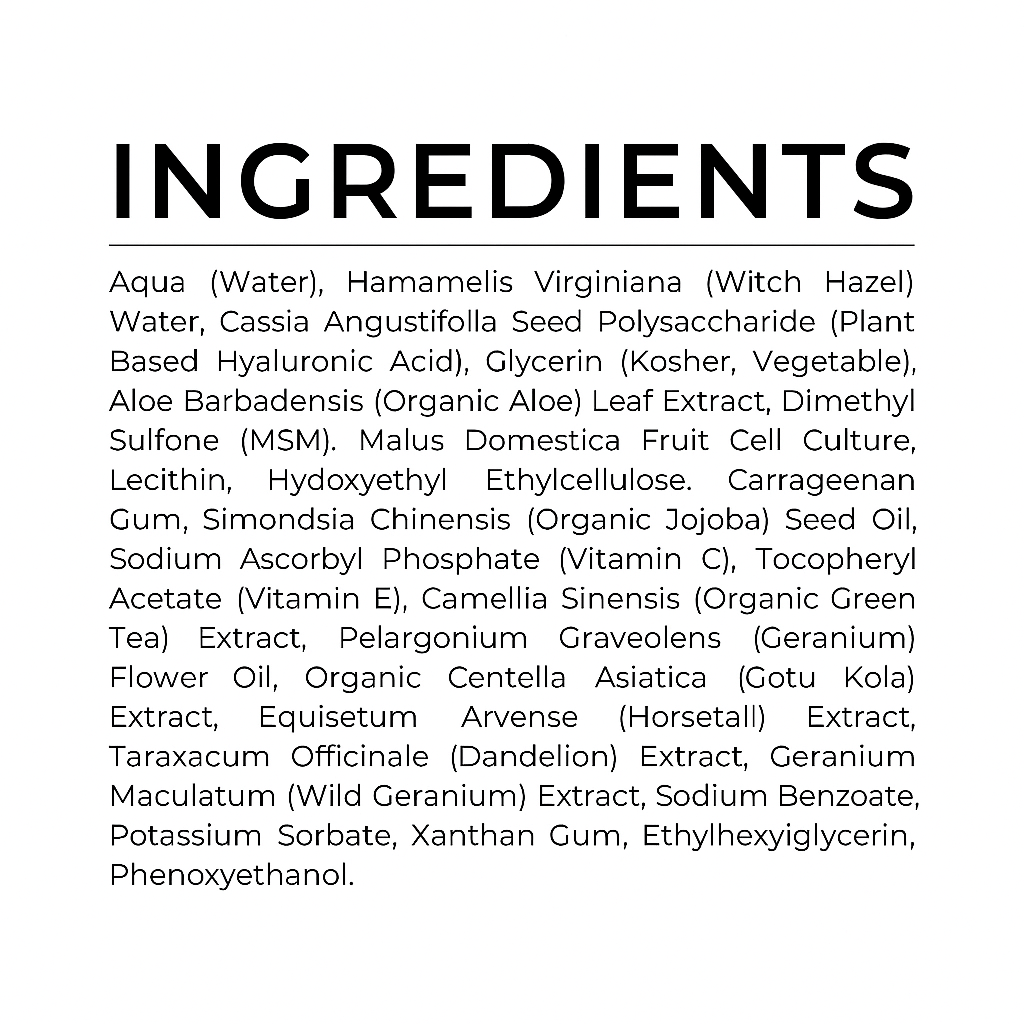 Stem Cell Hyaluronic Serum